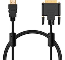 Cabo Hdmi Para Dvi 4k 24+1 Full Hd 1080p Banhado 1,5 Metros