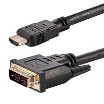 Cabo HDMI para DVI StarTech de 6 pés 1,8 m, pacote com 10 unidades, preto
