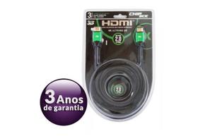 Cabo Hdmi Pix 3 Metros 2.0 4k Ultra Hd 19 Pinos Com Filtro 018-0320 Cabo Hdmi Pix 3 Metros 2.0 4k Ultra Hd 19 Pinos Com Filtro 018-0320