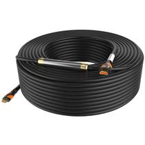 Cabo HDMI Posta 75 pés 4K HDMI 2.0 com amplificador de sinal - preto
