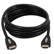 Cabo HDMI Quanta QTHDMI100 Full HD 10 Metros - Preto Cabo HDMI Quanta QTHDMI100 Full HD 10 Metros - Preto