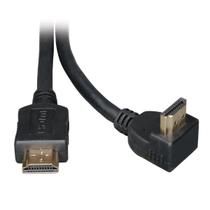 Cabo HDMI Tripp Lite de alta velocidade 4K x 2K com 1 ângulo reto de 6 pés Cabo HDMI Tripp Lite de alta velocidade 4K x 2K com 1 ângulo reto de 6 pés