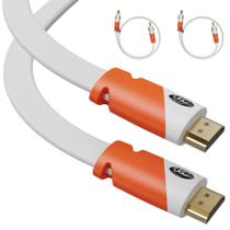 Cabo HDMI Ultra Clarity Cables 0,5 m, pacote com 2, 4K, 60 Hz, 2160p Cabo HDMI Ultra Clarity Cables 0,5 m, pacote com 2, 4K, 60 Hz, 2160p