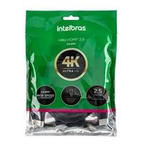Cabo HDMI Versão 2.0 4K 60Hz 2,5 Metros Intelbras CH 2025