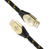 Cabo HDMI Versão 2.1 8K Ultra High Speed Com Ethernet - 2 Metros - HS8K20 Cabo HDMI Versão 2.1 8K Ultra High Speed Com Ethernet - 2 Metros - HS8K20