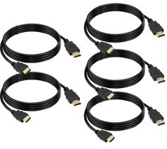 Cabo HDMI Vorothin 4K 2.0, pacote com 5 pés, blindado com classificação CL3