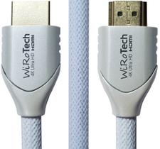 Cabo HDMI WiroTech 4K Ultra HD HDMI 2.0 18 Gbps 3 m branco
