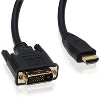 Cabo HDMI x DVI-D D 24+1 Dual Link com 1.8 Mts - Preto