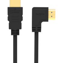 Cabo hdmi x hdmi 1,5m 90 graus 4k90-015 4k fortrek Cabo hdmi x hdmi 1,5m 90 graus 4k90-015 4k fortrek