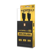 Cabo HDMI x HDMI 2.0 Premium com Suporte 4K e Ethernet - 1,8 metro - MBTech