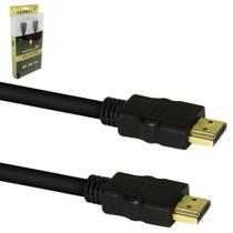 Cabo hdmi x hdmi com suporte 4k e ethernet 2.0 3m na caixa - MILENIO BRASIL