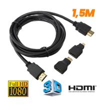 Cabo hdtv hdmi mini micro 4 em 1 it-blue le-6623
