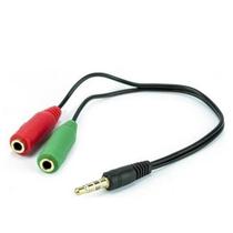 Cabo Headset Para Fone, 2 P2 Fêmea Para 1 P2 Macho Cabo Headset Para Fone, 2 P2 Fêmea Para 1 P2 Macho