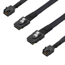 Cabo Heretom Mini SAS SFF-8643 para Mini SAS de 36 pinos SFF-8087 Cabo Heretom Mini SAS SFF-8643 para Mini SAS de 36 pinos SFF-8087