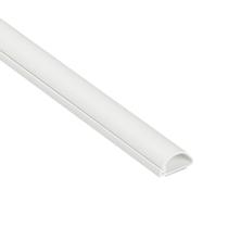 Cabo Hider D-Line meio redondo branco 1,98 cm L x 1 cm A x 1 m L