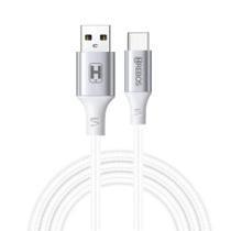 Cabo Hrebos Cb-220c Midnight 60w Usb-a/usb-c 2m Branco Branco