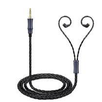 Cabo IEM weishan de 16 núcleos banhado a prata, 1,5 m, duplo, 2 pinos