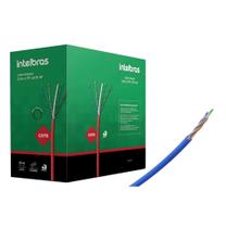 Cabo Impact Giga Utp Cat6 4p Azul-ig6caz Intelbras