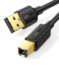 Cabo Impressora Usb 2.0 A M / B M Ugreen 2mts Cabo Impressora Usb 2.0 A M / B M Ugreen 2mts