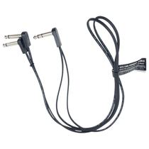 Cabo insert em Y flat EBS ICY-100 1 metro para pedal Cabo insert em Y flat EBS ICY-100 1 metro para pedal