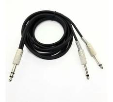 Cabo Insert Y P10 Estéreo - 2xp10 Mono 5m Profissional