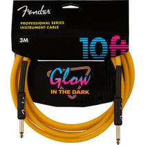 Cabo Instrumento Fender Pro Glow In The Dark 10FT 3m Laranja