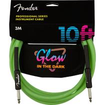 Cabo Instrumento Fender Pro Glow In The Dark 10FT 3m Verde