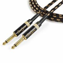 Cabo Instrumento P10 Textil Mod Cacau Santos 15FT 4,57Mt - Santo Angelo Cabo Instrumento P10 Textil Mod Cacau Santos 15FT 4,57Mt - Santo Angelo