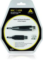 Cabo Interface Audio USB pra microfones Mic 2 USB