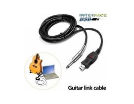 Cabo Interface Guitarra Usb X P10 Mono Plug & Play 3,0 Mts