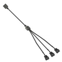 Cabo jst sm 4p 3 saídas macho adaptador para rgb 12v 4 pinos