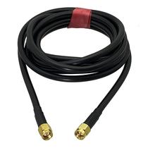 Cabo Jumper Coaxial RF RG58 Com Conectores SMA Macho Para SMA Macho, De 6 Polegadas a 20M, Com