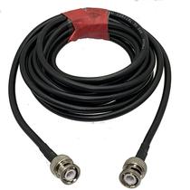 Cabo Jumper Coaxial RF RG58 De 6 Polegadas a 20M Com Conector Reto BNC Macho Para BNC Macho