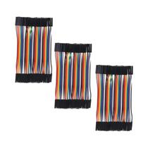 Cabo Jumper Dupont 120PIN 10cm - Macho/Fêmea - Kit DIY para PCB