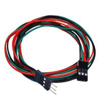 Cabo jumper dupont 70cm macho/femea 3 pinos