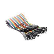 Cabo Jumper Dupont De 20 Pinos 20cm Macho Para Macho E Fêmea Para Kit De Eletrônica DIY Arduino