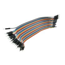 Cabo Jumper Macho X Macho 40 Unidades Para Arduino