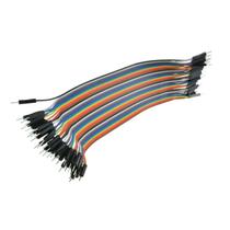 Cabo Jumper Macho X Macho 40 Unidades Para Arduino