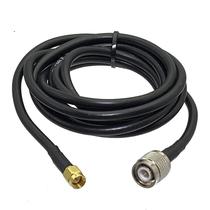 Cabo Jumper RF Crimpado Reto RG58 TNC Macho Para SMA Macho De 6 Polegadas a 20M