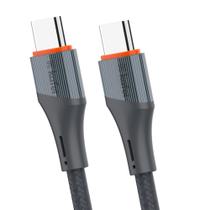 Cabo Kafei Type C/Type C 1m Revestido de Nylon Ultra Reforçado. Ideal para Aparelhos Celulares Android. Cabo Kafei Type C/Type C 1m Revestido de Nylon Ultra Reforçado. Ideal para Aparelhos Celulares Android.