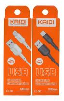 Cabo Kaidi Celular Usb-c potente Android tipo-c reforçado