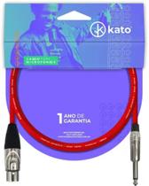 Cabo kato instrumento xls/p10 3m