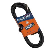 Cabo KONECT P10 P10 injetado para guitarra/violão/ baixo/teclado Datalink 3 metros Cabo KONECT P10 P10 injetado para guitarra/violão/ baixo/teclado Datalink 3 metros