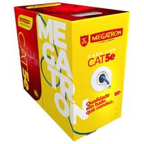 Cabo lan 4p cat.5e cm cx 305m azul