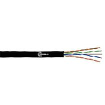 Cabo Lan 4PX23 Awg Cat.6 Capa Simples Preto Lance Copperlan