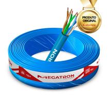 Cabo Lan Cat5e U Utp Isolamento 100 Cobre 100m Azul Cabo Lan Cat5e U Utp Isolamento 100 Cobre 100m Azul