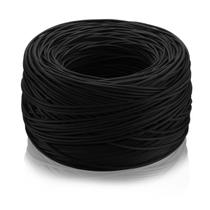 Cabo Lan Cftv 4 Pares Anatel 25 Awg 305 Metros Preto Elgin