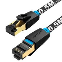 Cabo Lan Giga Ethernet Cat 8 Deluxe Vention Cinco 0,5 Metros
