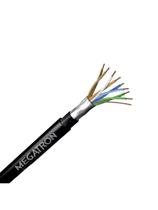 Cabo Lan Megacabos Cat5E Externo Blindado Capa Dupla 305M