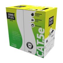 Cabo Lan Sohoplus Cat5e 305m Preto
